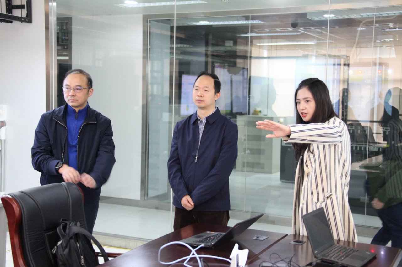 胡建林副厅长赴四川省福彩中心调研座谈